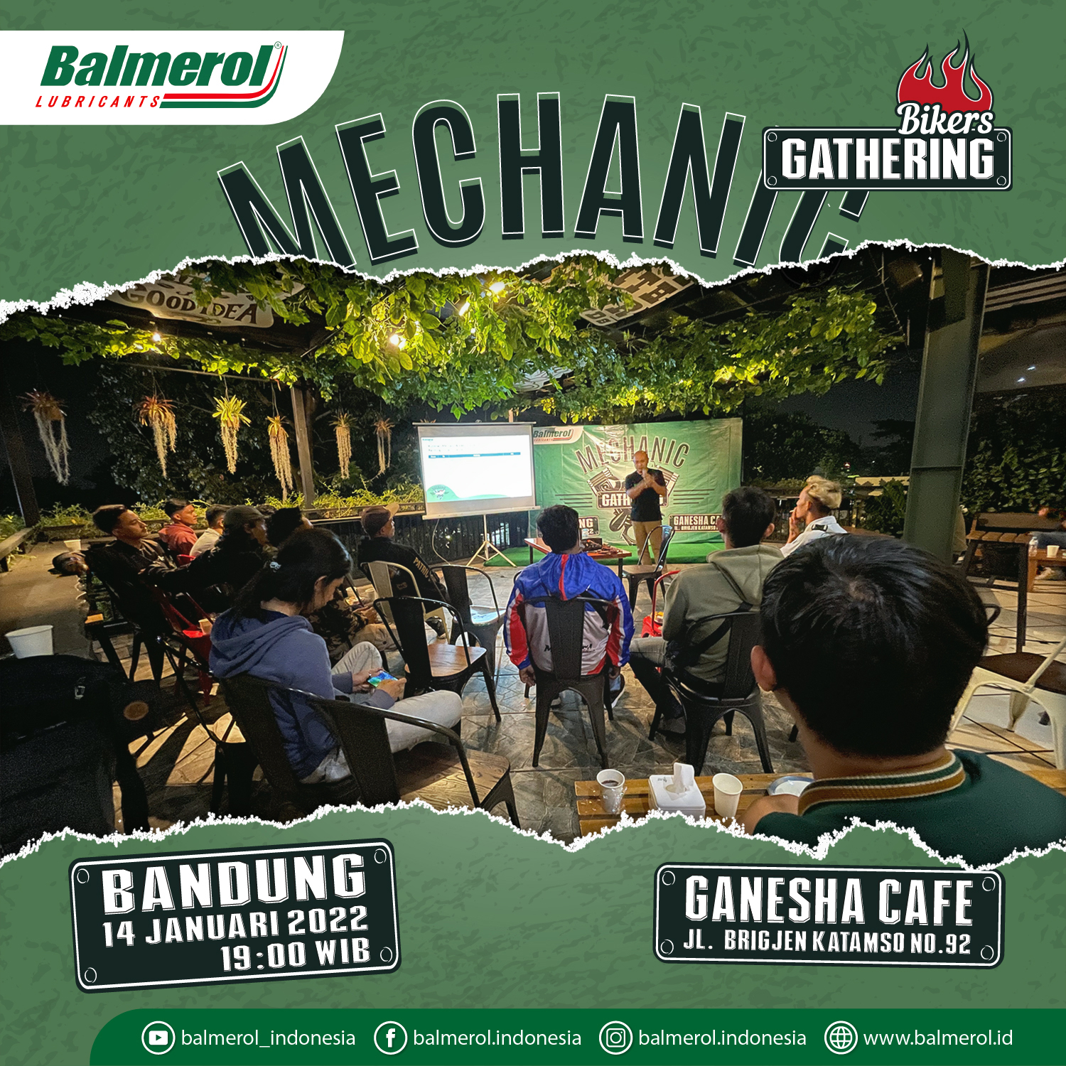 Mechanic Gathering Balmerol di Bandung